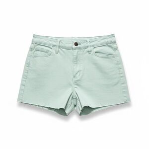 NWT Universal‎ Threads Mint Green Raw Hem Denim  Jean Shorts Summer Vacation